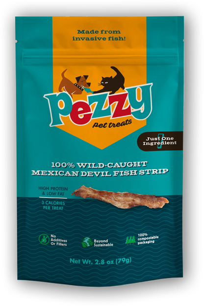 Devil Fish Strips (Single Ingredient Treat)