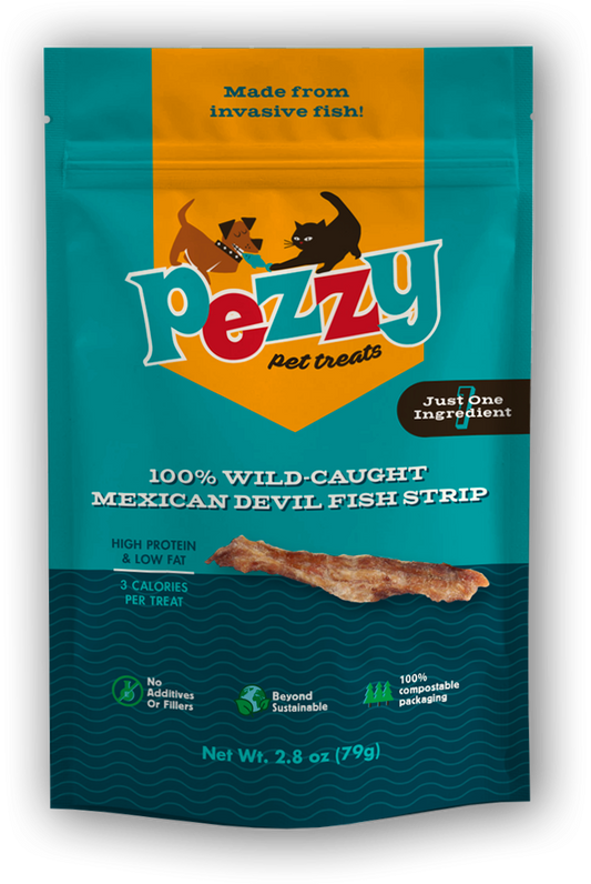 Devil Fish Strips (Single Ingredient Treat)